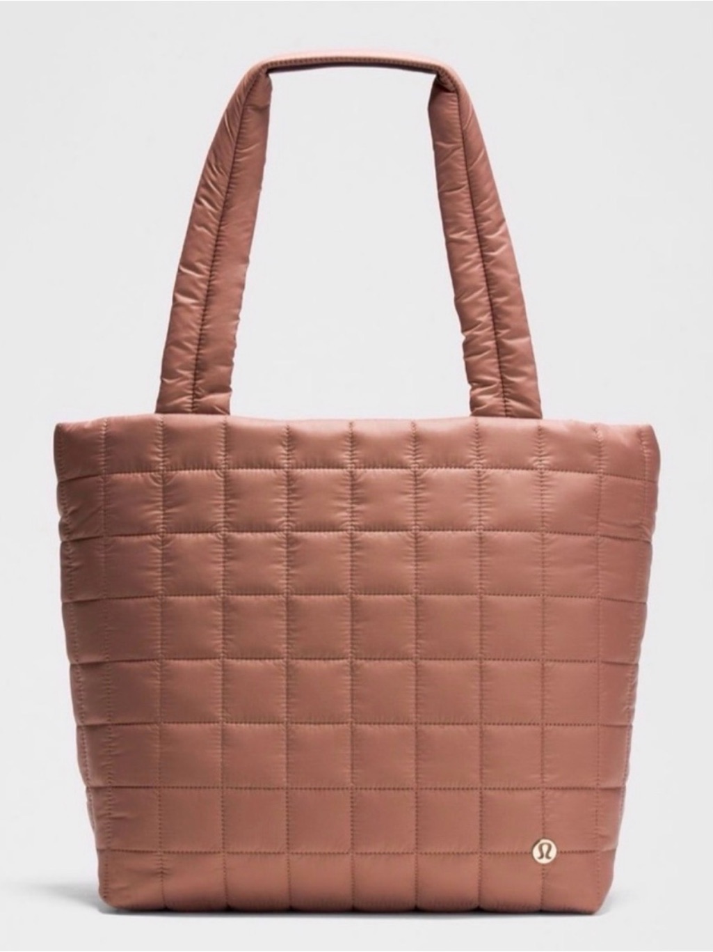 Lululemon Athletica Quilted Grid Tote Bag 12l, Spiced Chai
